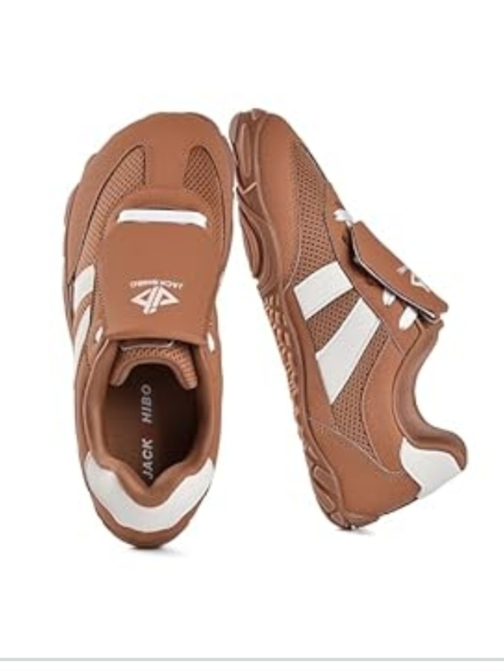 NIB Barefoot Minimalist Women's Sneakers Brown 7.5 Jackshibo Shoes